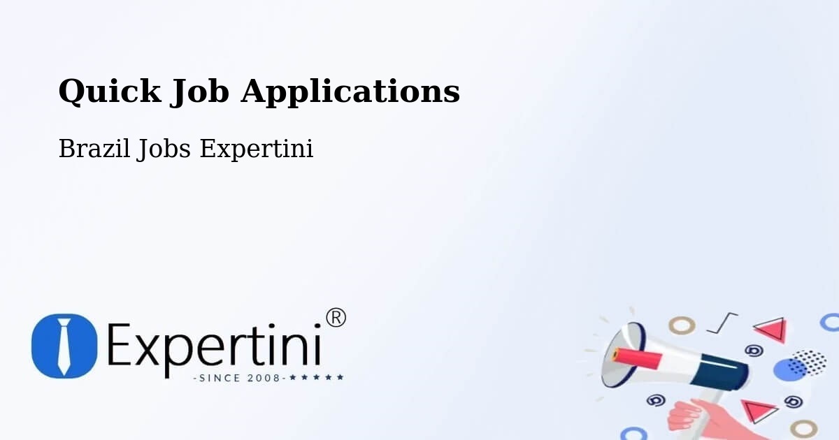 Quick Apply Feature – Itabira - Brazil Jobs Expertini